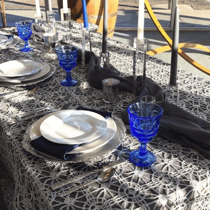 Table setting, Wedding decorations for rent in Twin Falls, ID from Party Center Rentals